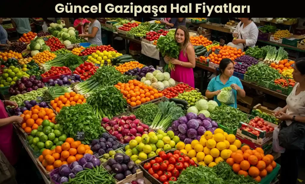 Güncel Gazipaşa Hal Fiyatları 2025
