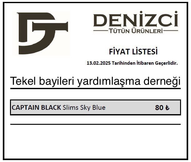 Captain Black Fiyatı 2025