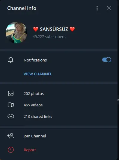 Sansürsüz - Telegram İfşa Grupları